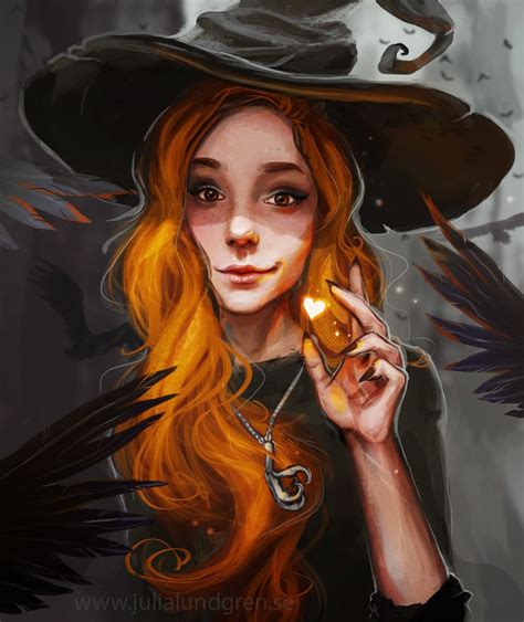 Magical witch portraits